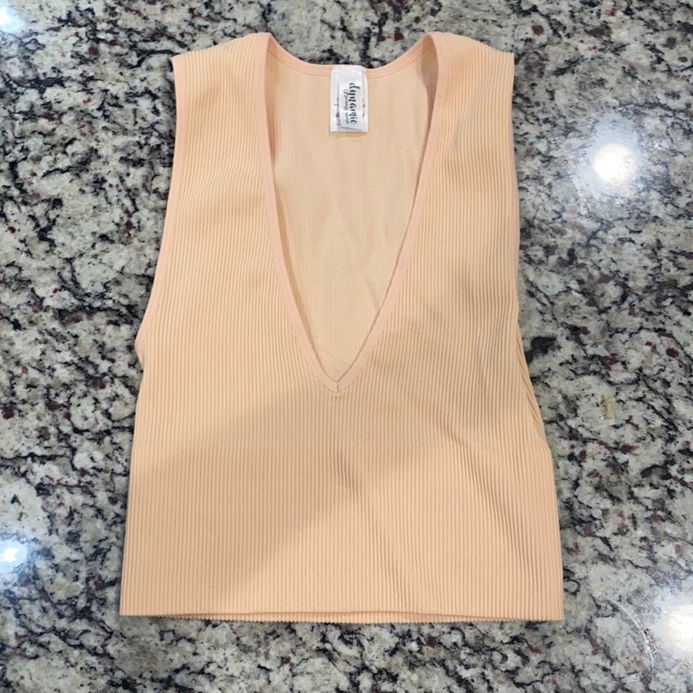 One size stretchy ribbed cami